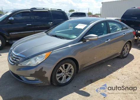 2012 Hyundai Sonata Limited из США, поврежденный, VIN 5NPEC4AC5CH407588